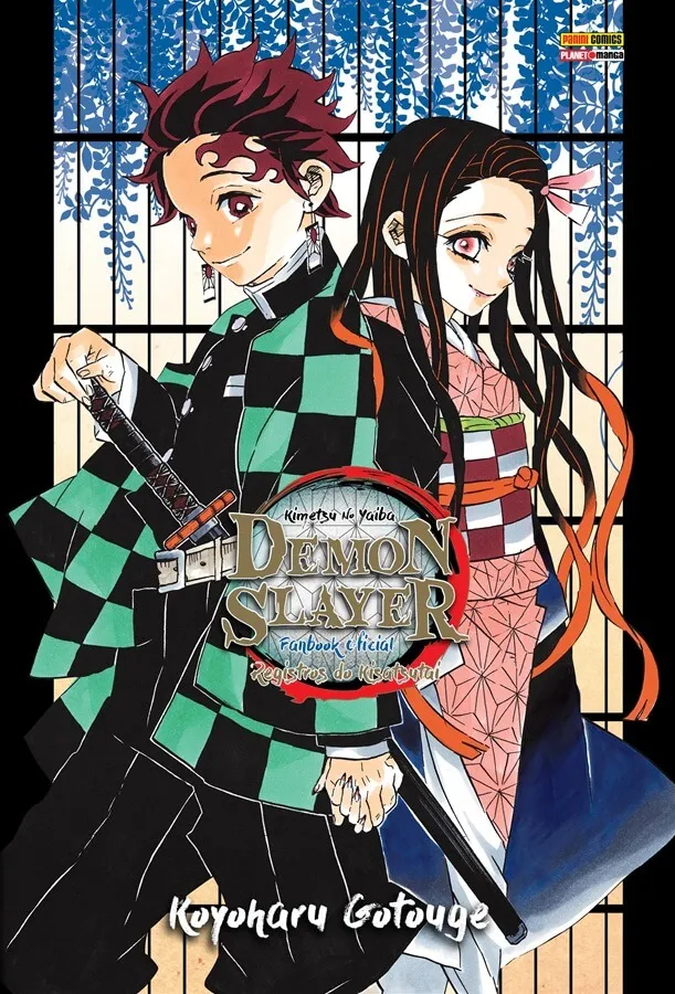 Capa do Demon Slayer - Fanbook Oficial - Vol. 1