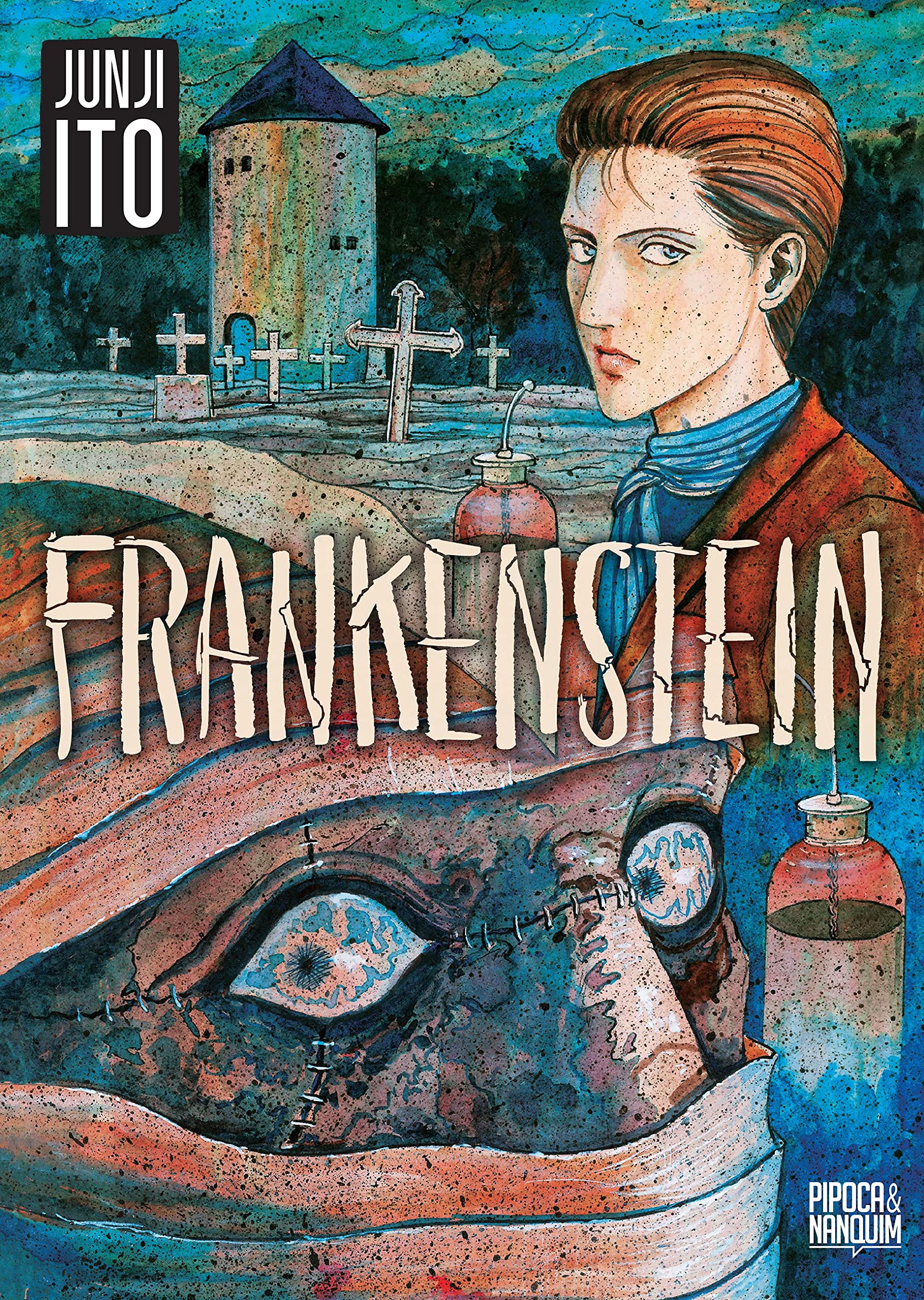 Capa do Frankenstein E Outras Histórias De Horror - Vol. Único