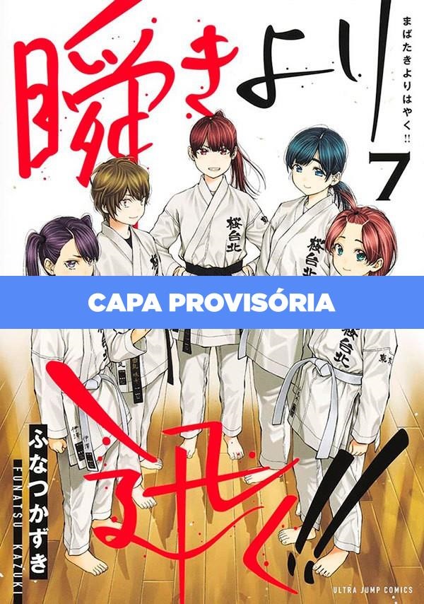 Capa do Mabataki Yori Hayaku!! - Num Piscar De Olhos - Vol. 7