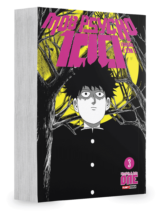 Capa do Mob Psycho 100 (2 Em 1) - Vol. 3
