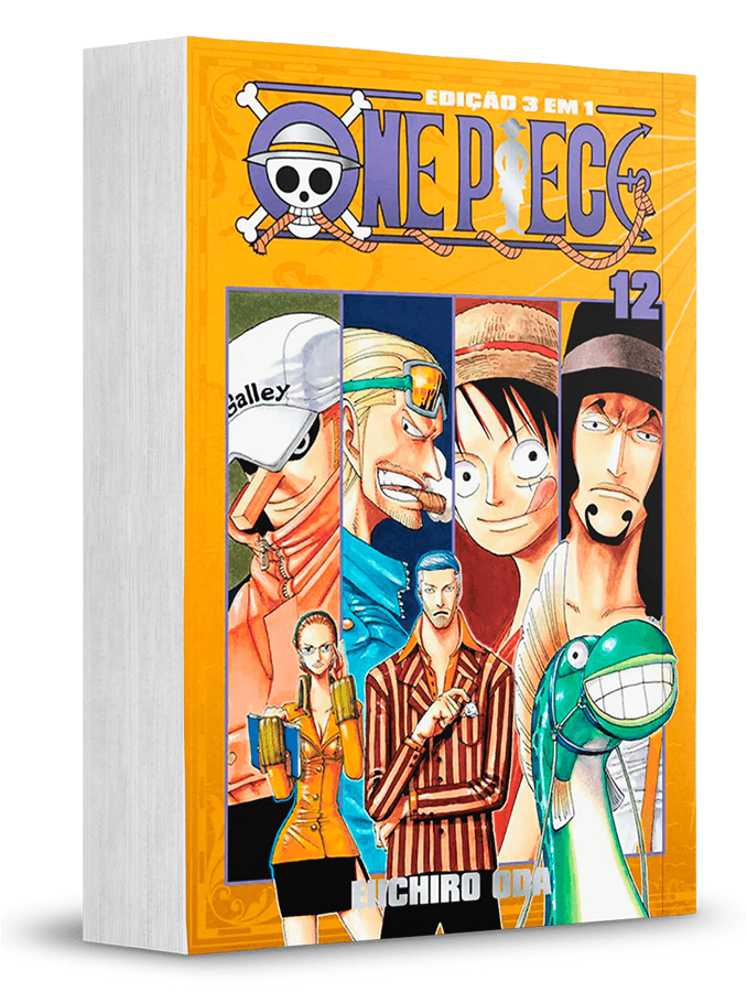 One Piece 3 Em 1 - Vol. 12