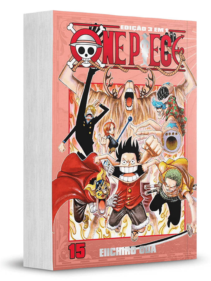 One Piece 3 Em 1 - Vol. 15