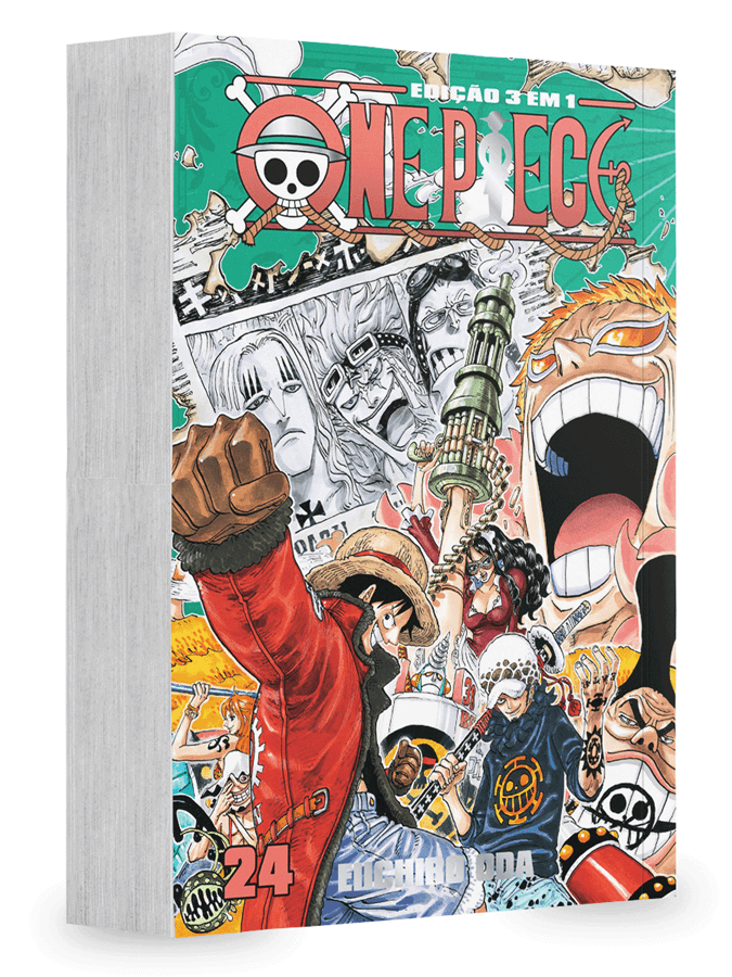 One Piece 3 Em 1 - Vol. 24
