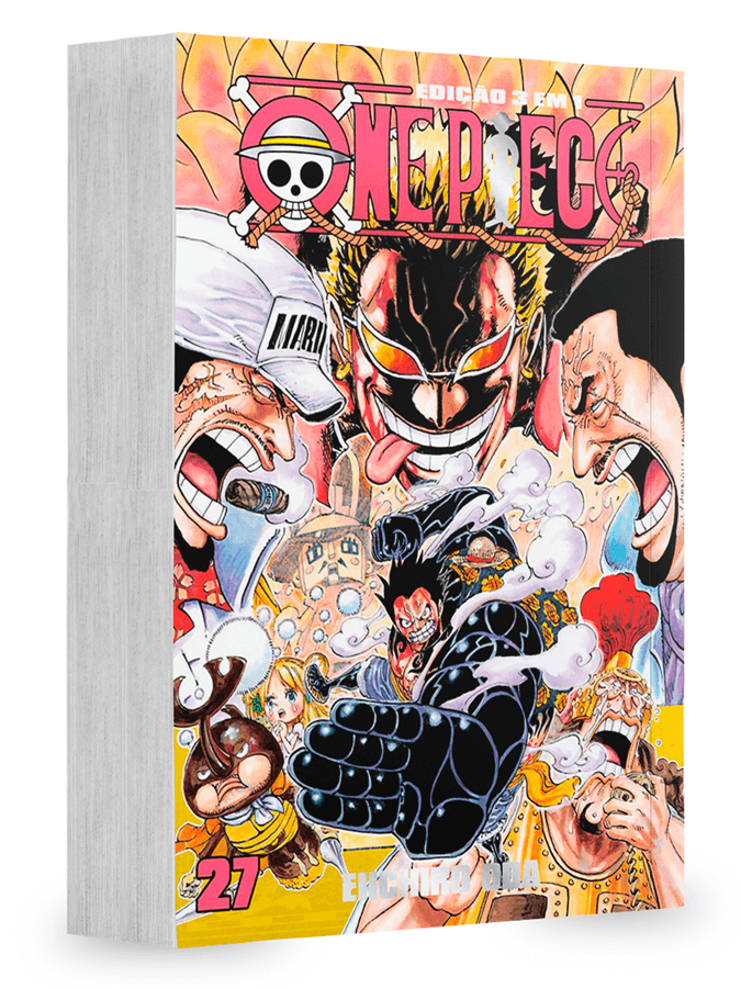 One Piece 3 Em 1 - Vol. 27