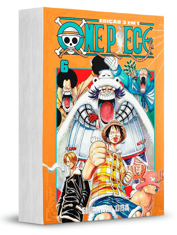 One Piece 3 Em 1 - Vol. 6