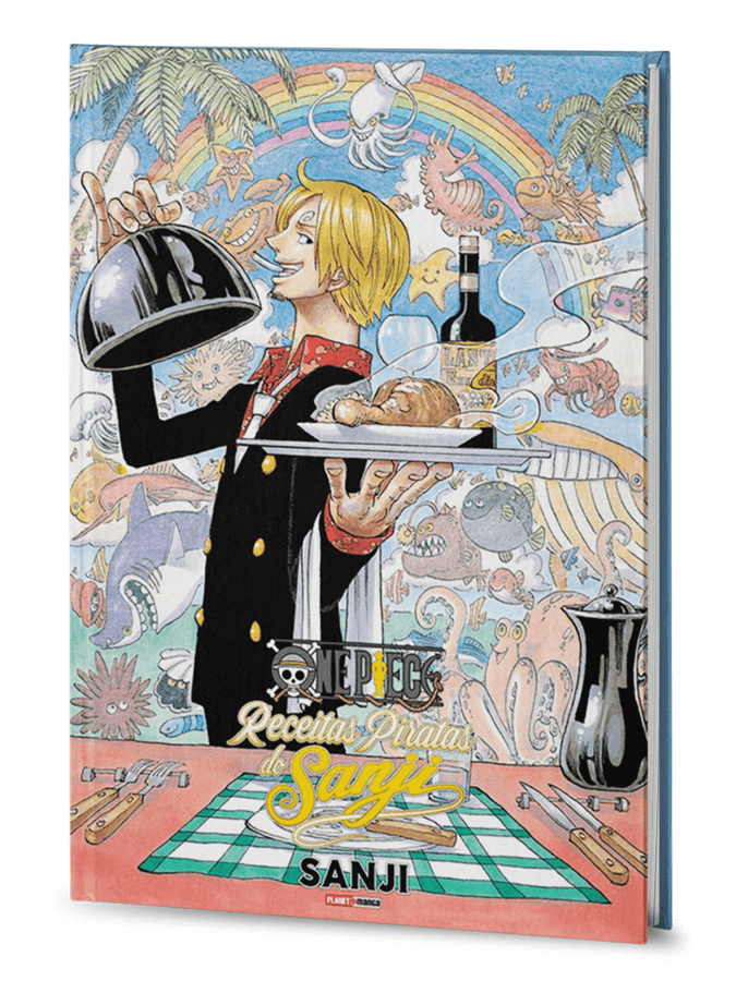 Capa do One Piece Receitas Piratas - Vol. Único
