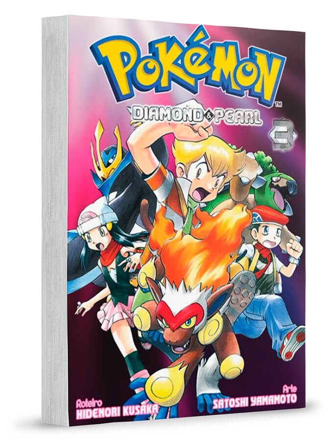 Capa do Pokémon Diamond & Pearl - Vol. 3