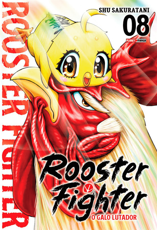 Capa do Rooster Fighter - O Galo Lutador - Vol. 8
