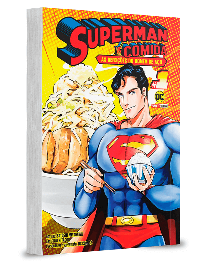 Capa do Superman Vs Comida - As Refeições Do Homem De Aço - Vol. 1