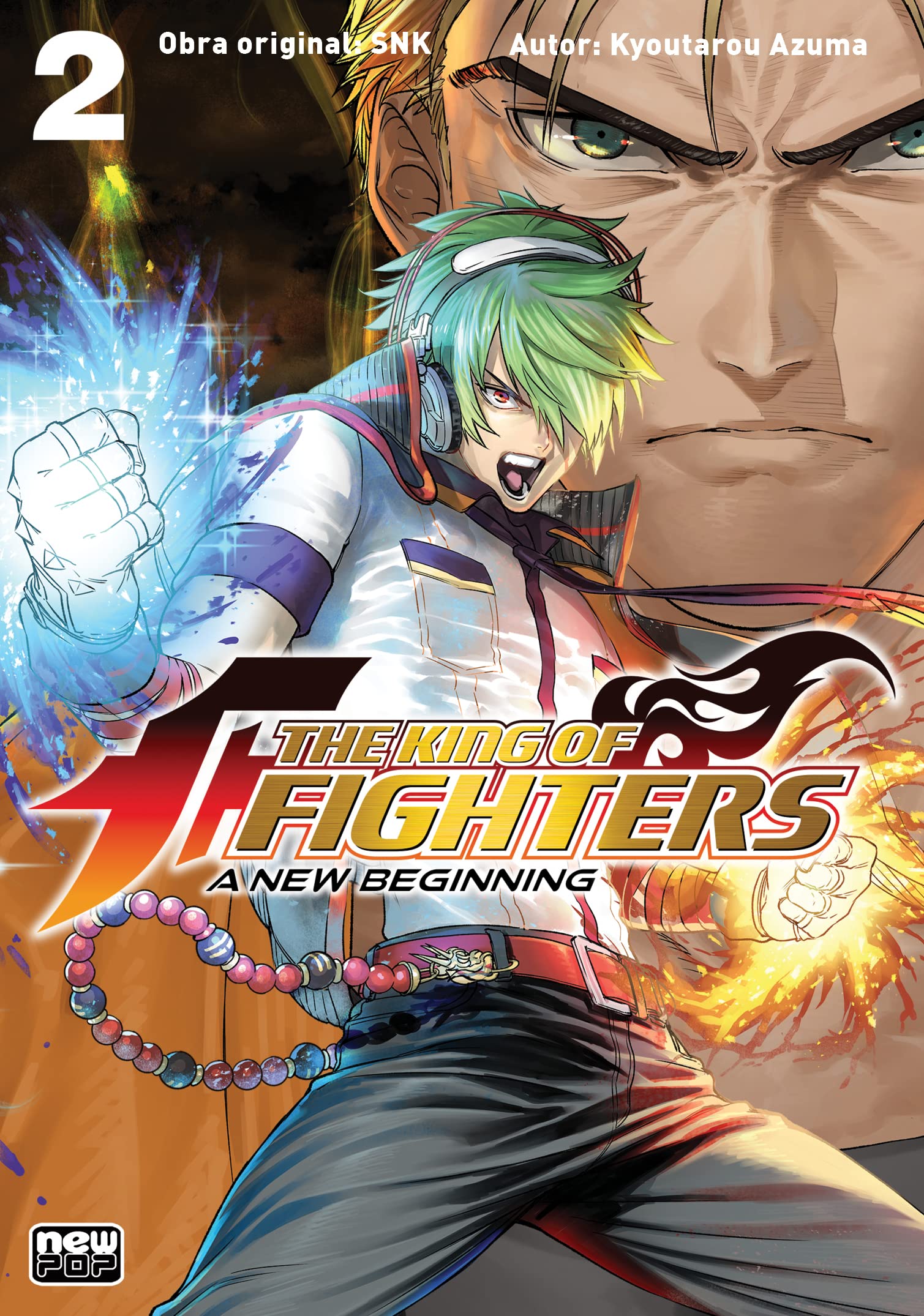 Capa do The King of Fighters: A New Beginning - Vol. 2