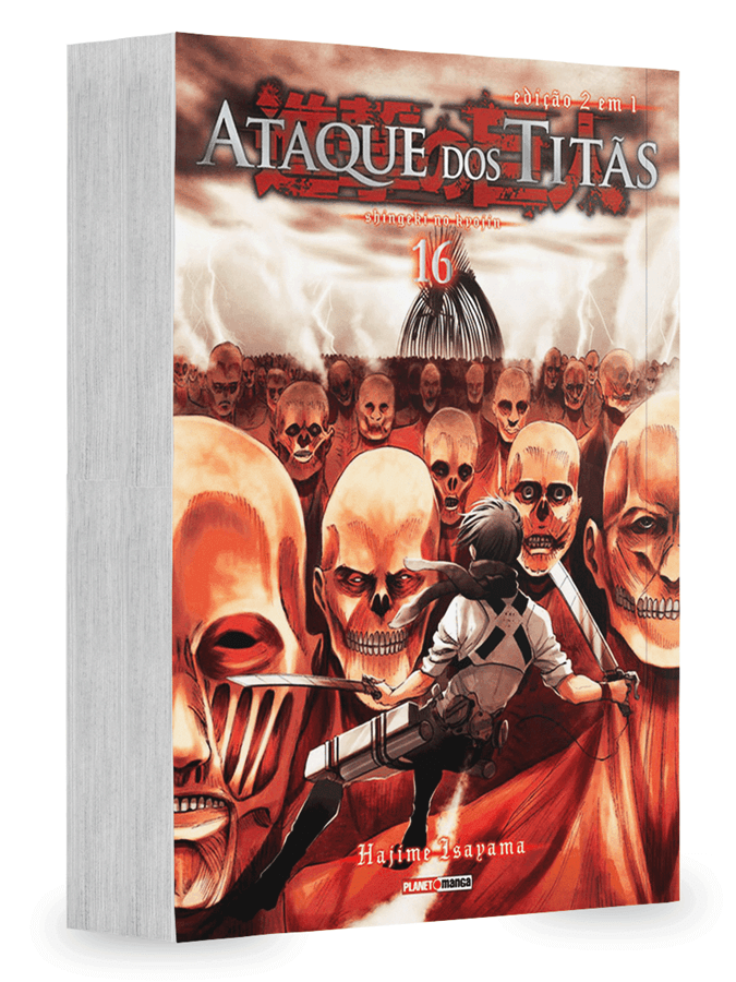 Ataque Dos Titãs (2 Em 1) - Vol. 16