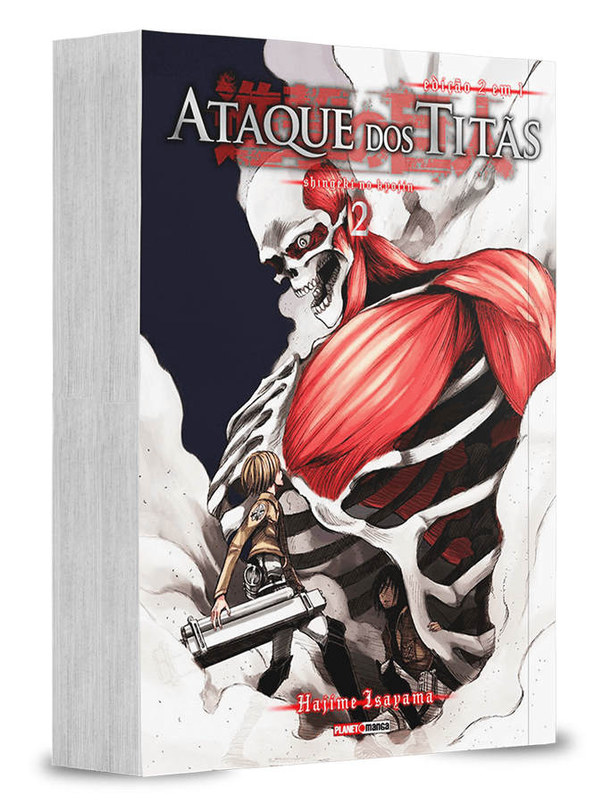 Capa do Ataque Dos Titãs (2 Em 1) - Vol. 2