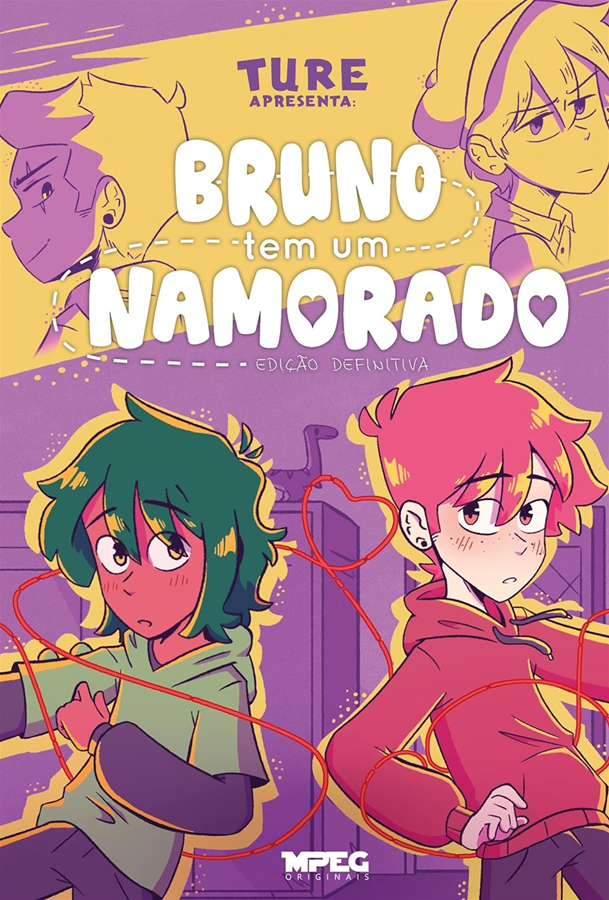 Capa do Bruno Tem Um Namorado - Vol. Único