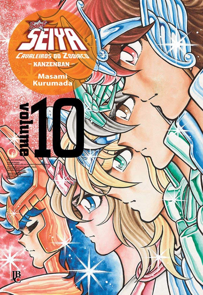 Capa do Cavaleiros do Zodíaco – Saint Seiya Kanzenban - Vol. 10