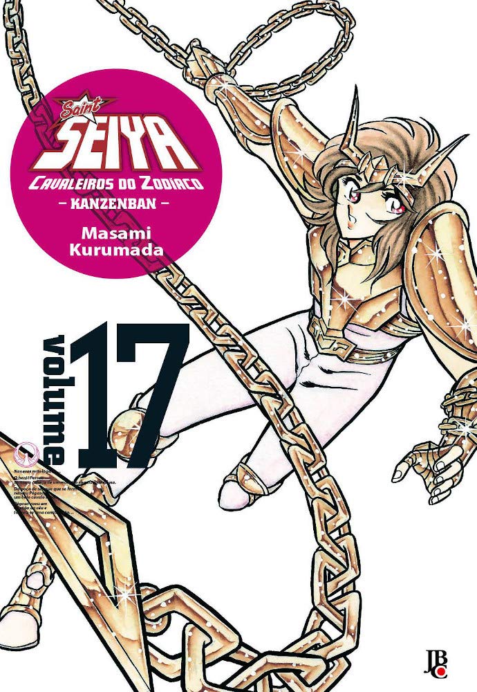 Capa do Cavaleiros do Zodíaco – Saint Seiya Kanzenban - Vol. 17