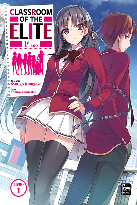Capa do Classroom Of The Elite – 1º Ano – Livro - Vol. 1
