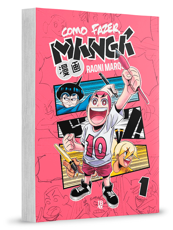 Capa do Como Fazer Mangá - Vol. Único