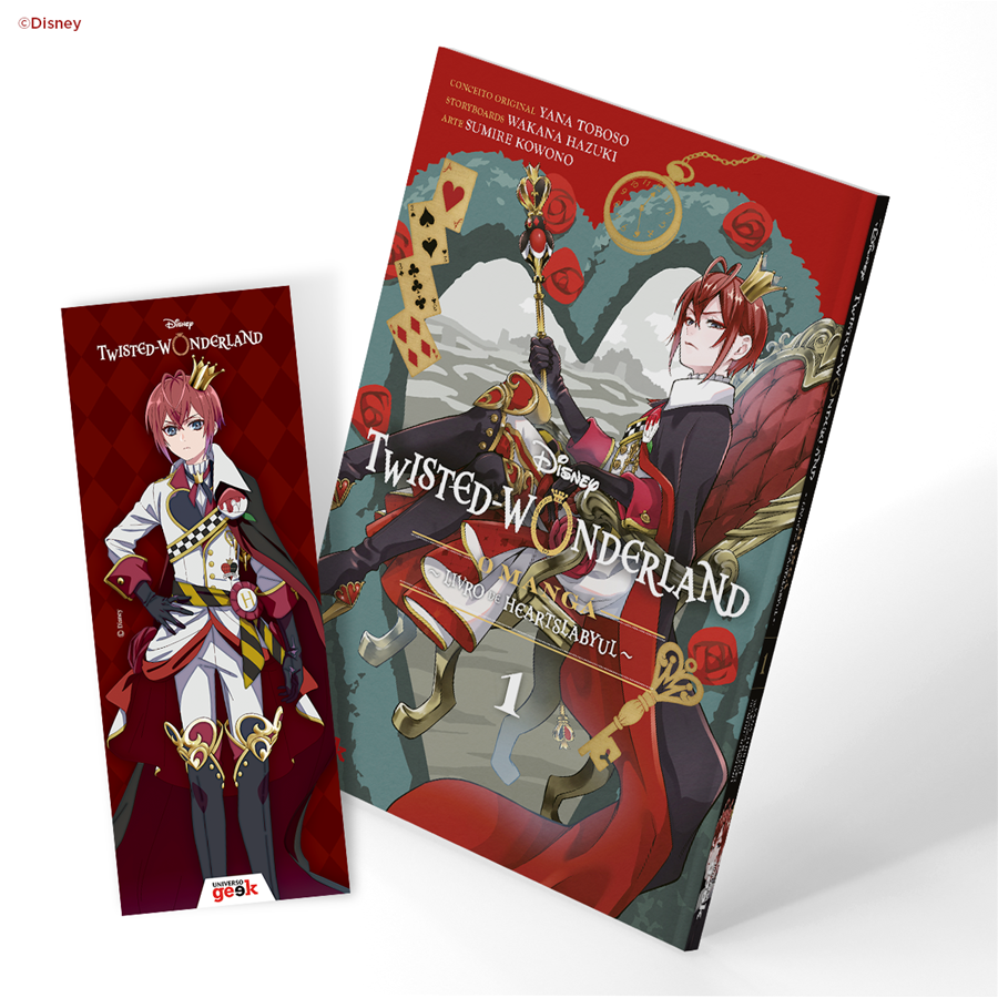 Capa do Twisted-wonderland: O Mangá - Livro De Heartslabyul - Vol. 1