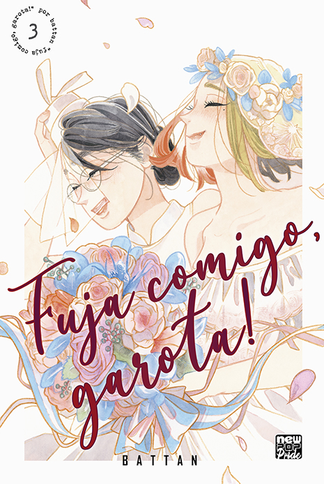 Capa do Fuja Comigo, Garota! - Vol. 3