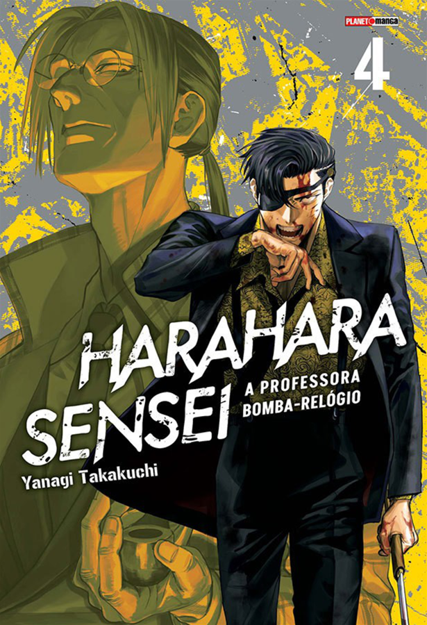 Capa do Hara Hara Sensei - A Professora Bomba-relógio - Vol. 4