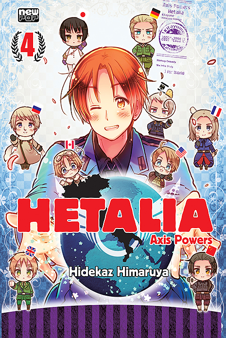 Capa do Hetalia - Vol. 4