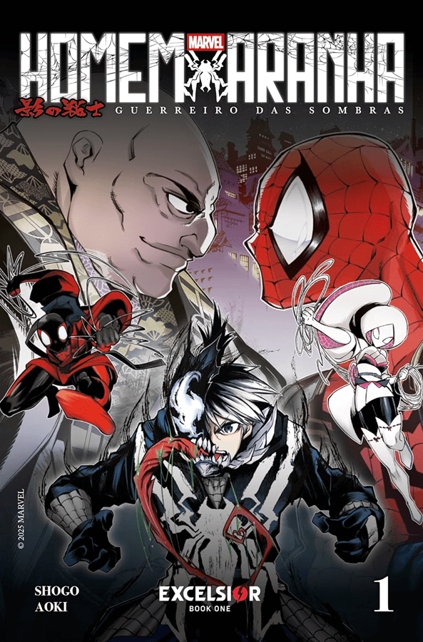 Capa do Homem-aranha: Guerreiro Das Sombras - Vol. Único