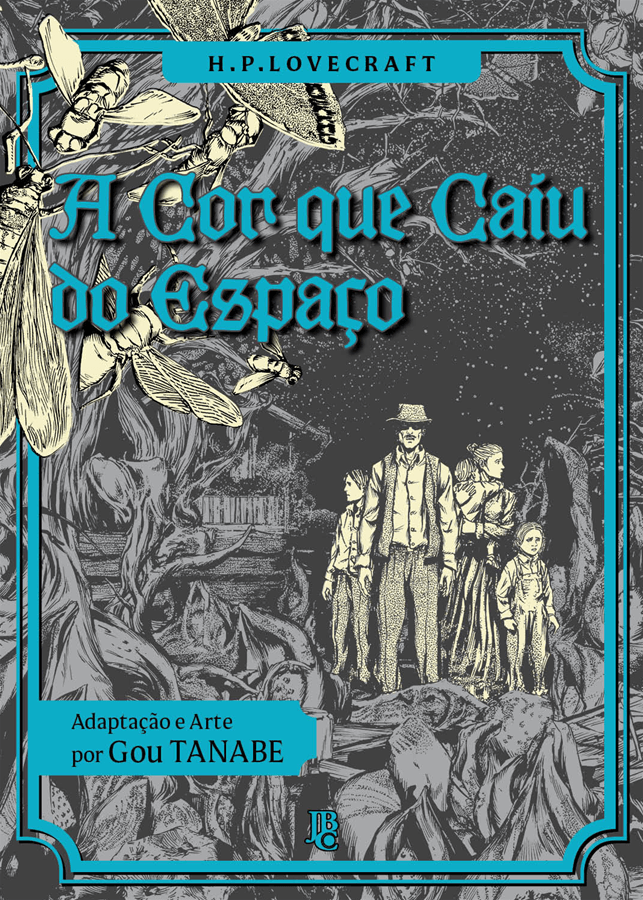 Capa do H.P. Lovecraft - A Cor Que Caiu Do Espaço - Vol. 1