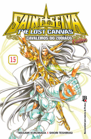Capa do Cavaleiros do Zodiaco: The Lost Canvas Gaiden Esp. - Vol. 15