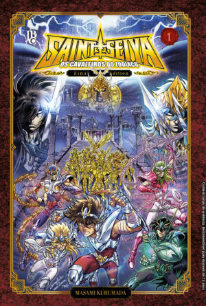 Capa do Cavaleiros Do Zodíaco - Saint Seiya - Vol. 1