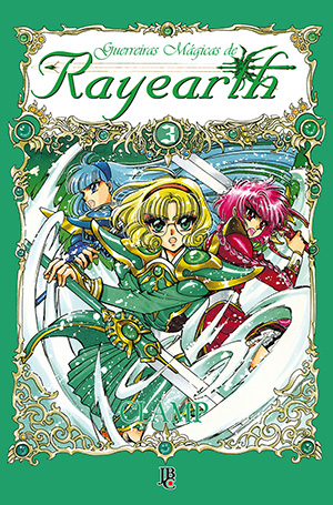 Capa do Guerreiras Mágicas de Rayearth Premium Collection - Vol. 3