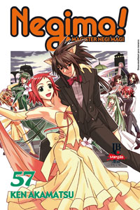 Capa do Negima! - Vol. 57