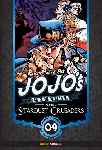 Capa do Jojo's Bizarre Adventure - Parte 3: Stardust Crusaders - Vol. 9