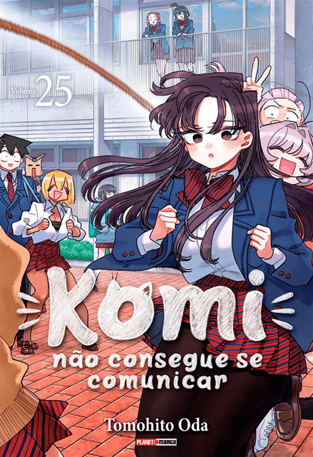 Capa do Komi Não Consegue Se Comunicar - Vol. 25