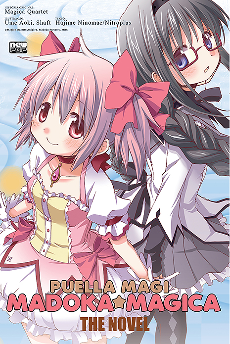 Capa do Madoka Magica – The Novel - Vol. 1