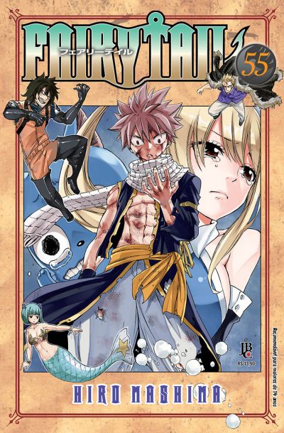 Capa do Fairy Tail - Vol. 55