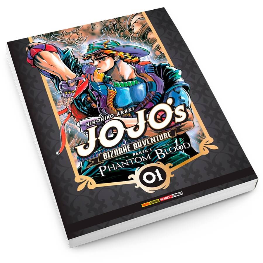 Capa do Jojo's Bizarre Adventure - Parte 1: Phantom Blood - Vol. 1