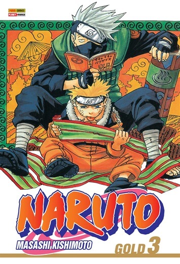 Capa do Naruto Gold - Vol. 3