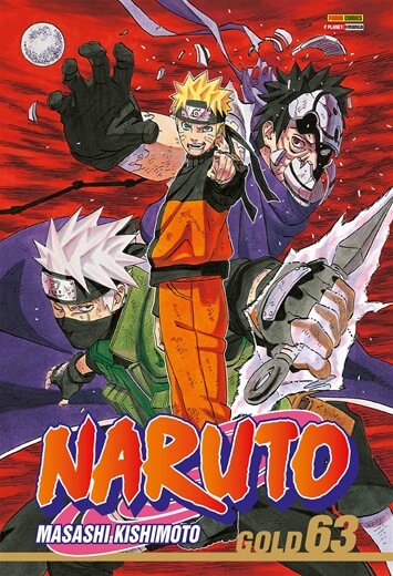 Capa do Naruto Gold - Vol. 63