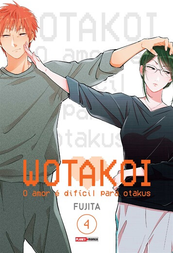 Capa do Wotakoi: O Amor é difícil para Otakus - Vol. 4