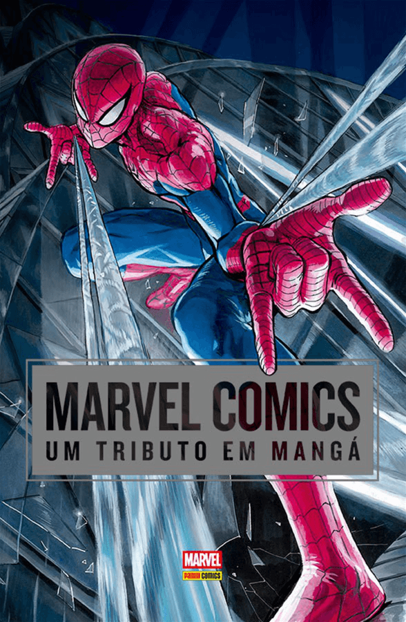 Capa do Marvel Comics: Um Tributo Em Mangá - Vol. 1