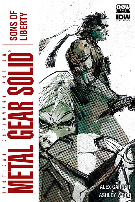 Capa do Metal Gear Solid: Sons Of Liberty - Vol. 1