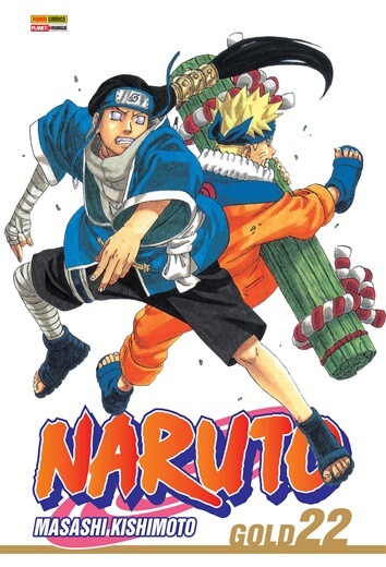 Capa do Naruto Gold - Vol. 22