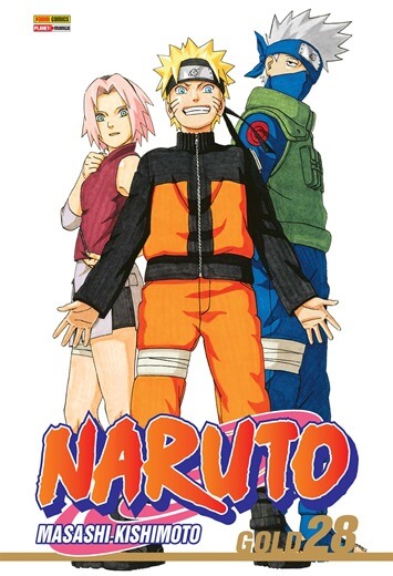Capa do Naruto Gold - Vol. 28