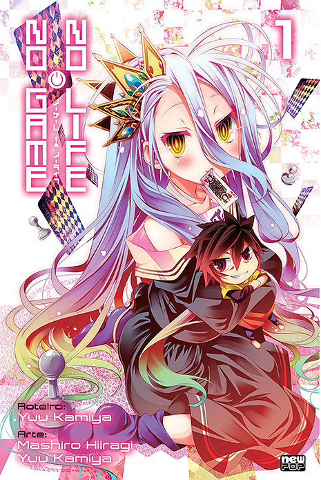 Capa do No Game No Life – Mangá - Vol. 1
