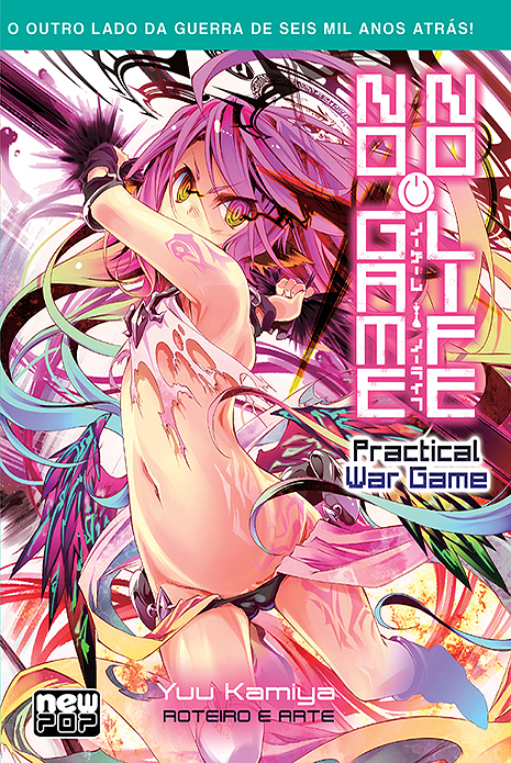 Capa do No Game No Life – Practical War Game (variante) - Vol. 1