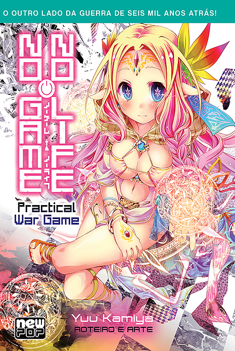 Capa do No Game No Life – Practical War Game - Vol. 1