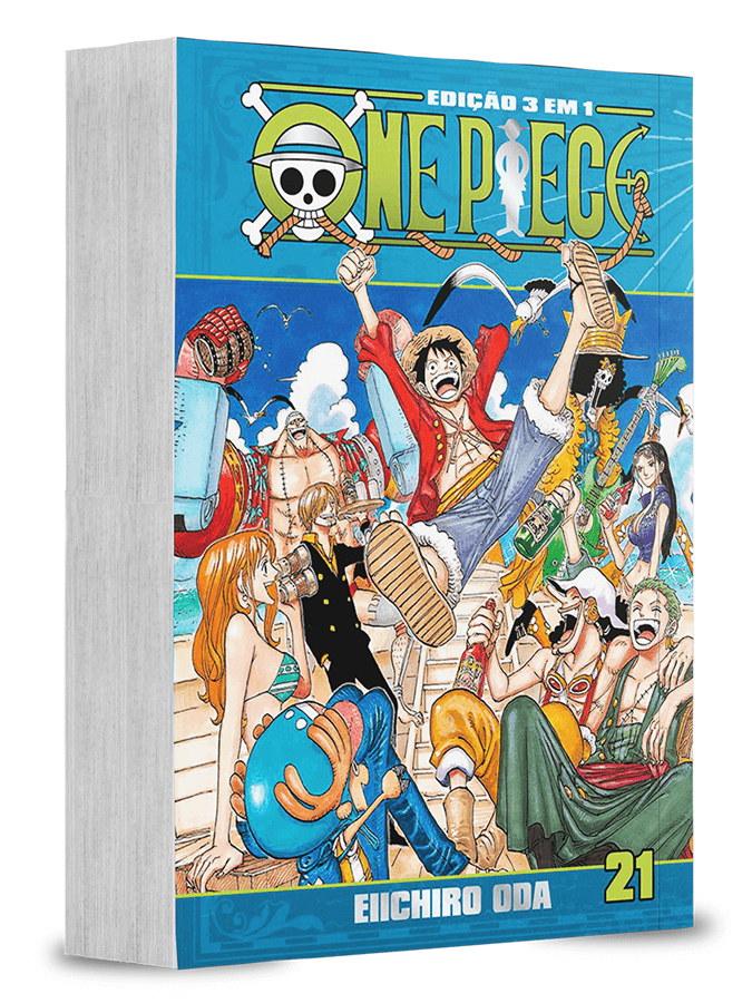 One Piece 3 Em 1 - Vol. 21