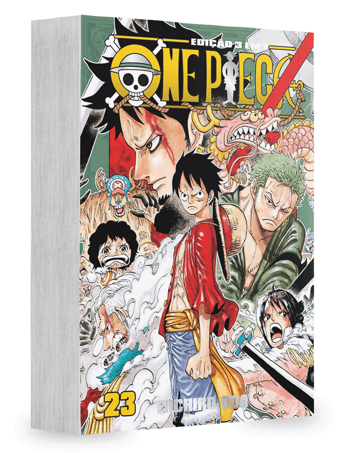 One Piece 3 Em 1 - Vol. 23