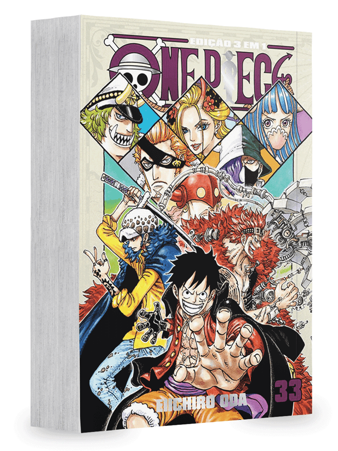 One Piece 3 Em 1 - Vol. 33