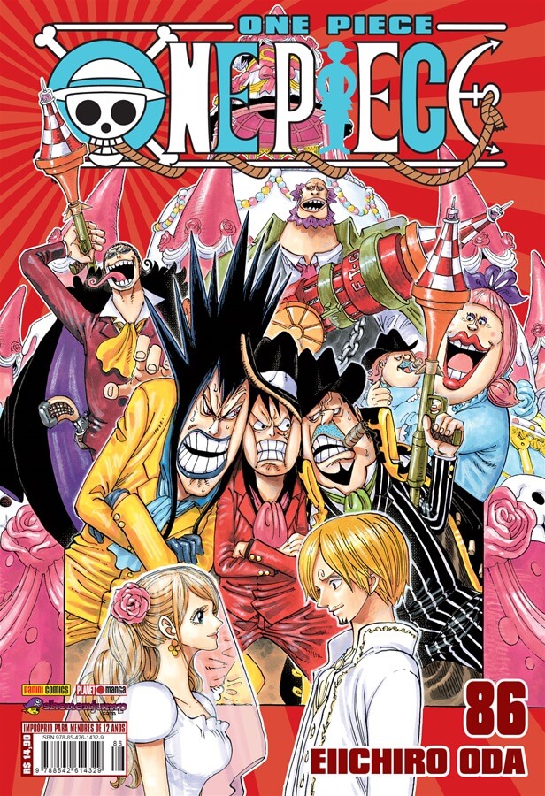Capa do One Piece - Vol. 86